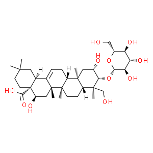 遠志酸-3-O-β-D-吡喃葡萄糖苷